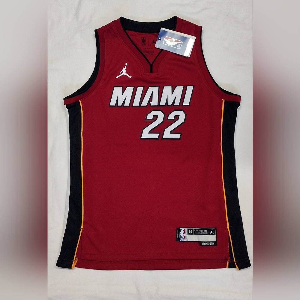 Jimmy Butler #22 Miami Heat Authentic Swingman Jersey Youth Size M. NEW! 🔥